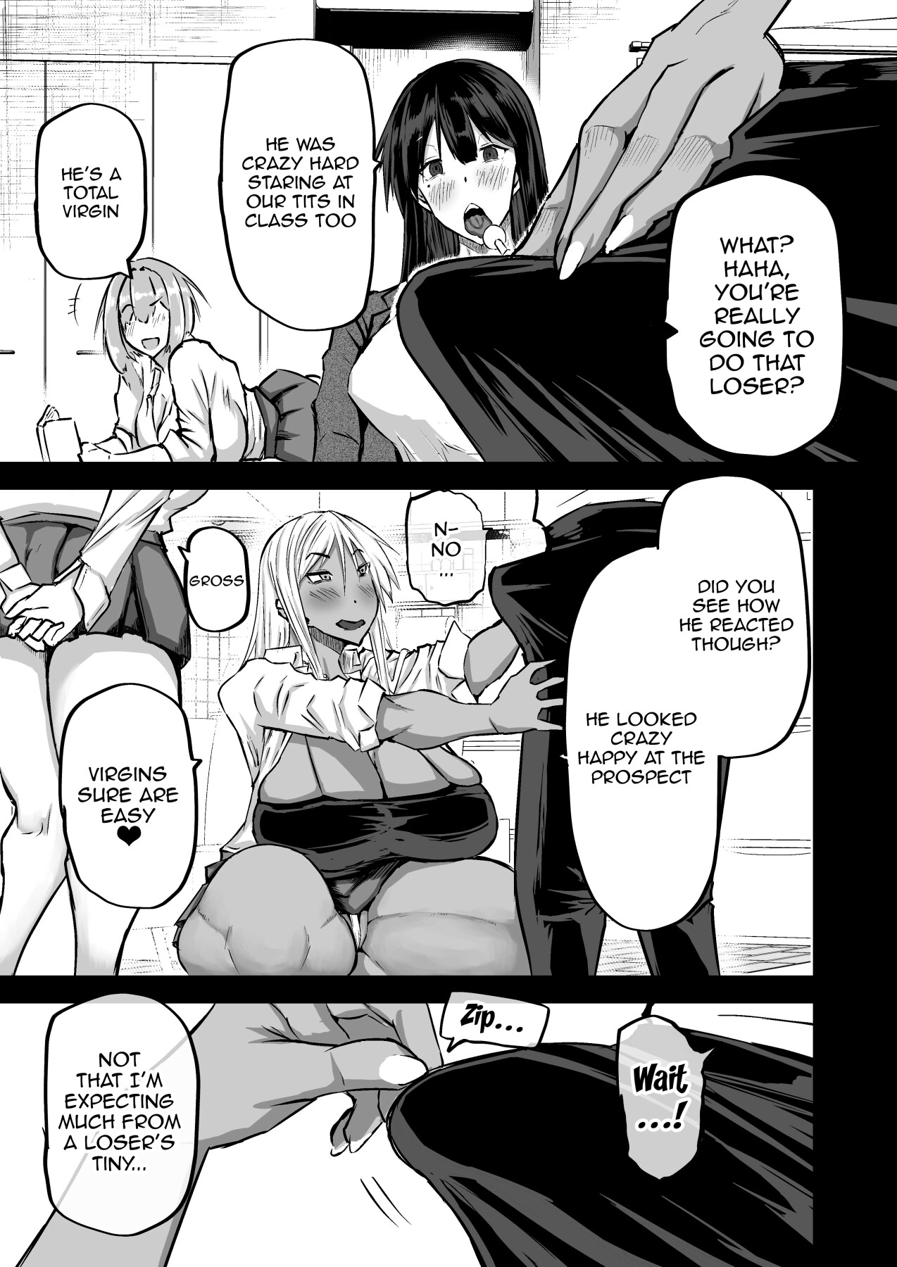 Hentai Manga Comic-The Huge Tittied Gals That Suck Everything Out Of Me-Read-7